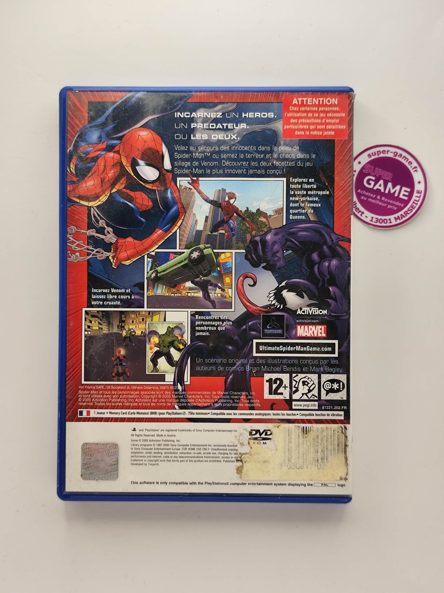 ULTIMATE SPIDER-MAN - PS2