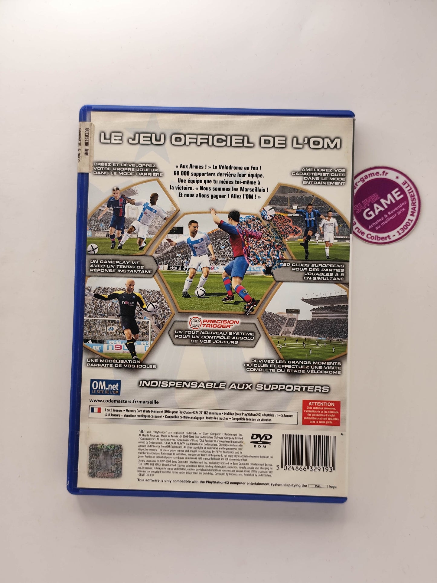 CLUB FOOTBALL 2005 OM EDITION - PS2