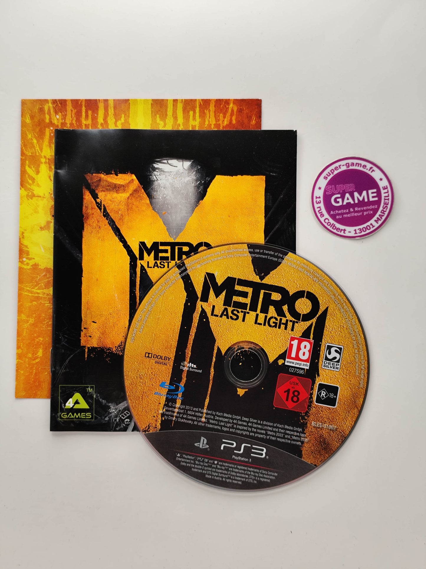 METRO LAST LIGHT - PS3