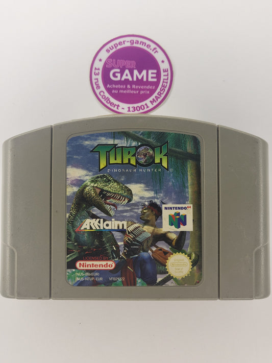 TUROK DINOSAUR HUNTER - sans boite - NINTENDO64