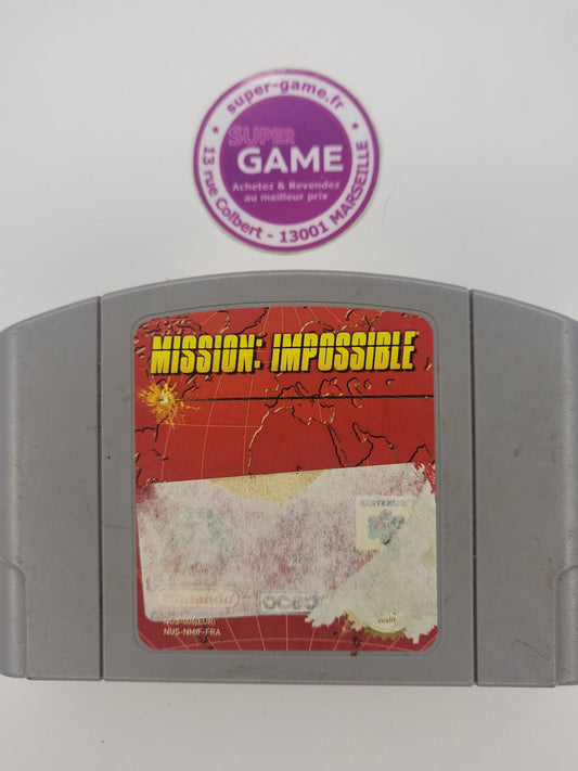 MISSION: IMPOSSIBLE - sans boite - NINTENDO64