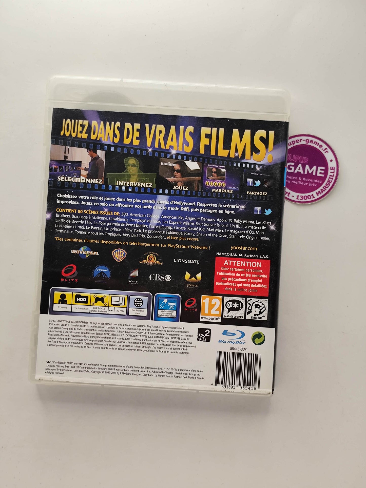 YOOSTAR 2 IN THE MOVIES - PS3