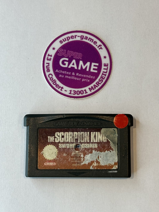 THE SCORPION KING SWORD OSIRIS - sans boite - GAMEBOY ADVANCE
