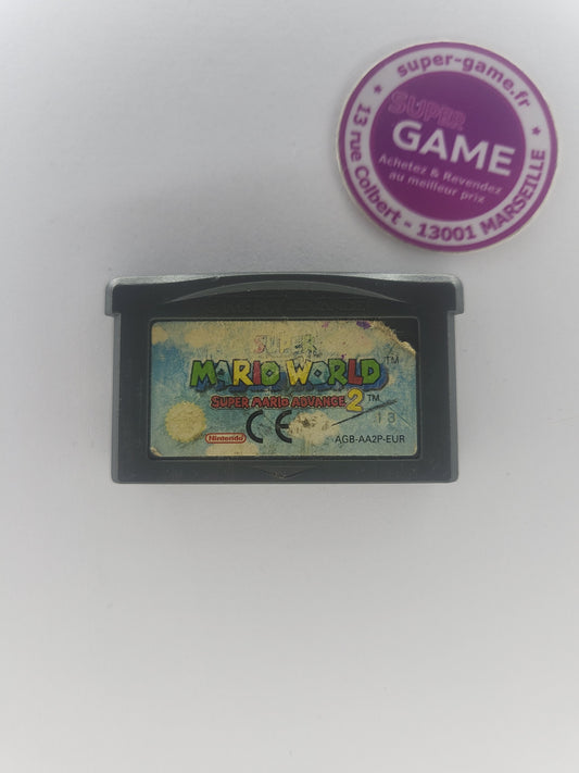 SUPER MARIO ADVANCE 2 SUPER MARIO WORLD - sans boite - GAMEBOY ADVANCE