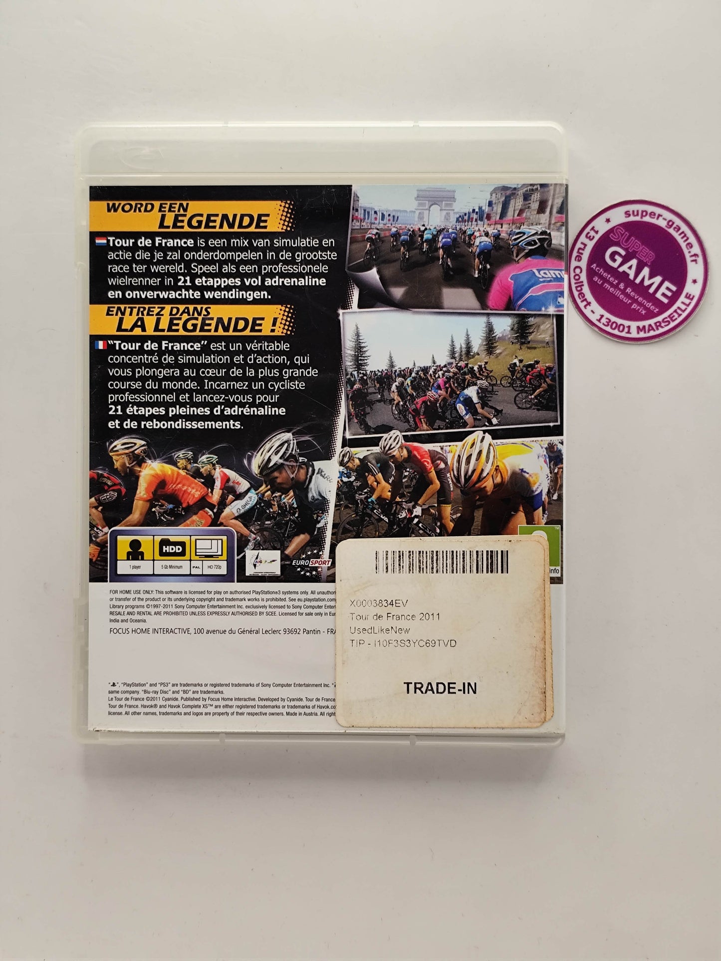 LE TOUR DE FRANCE - PS3