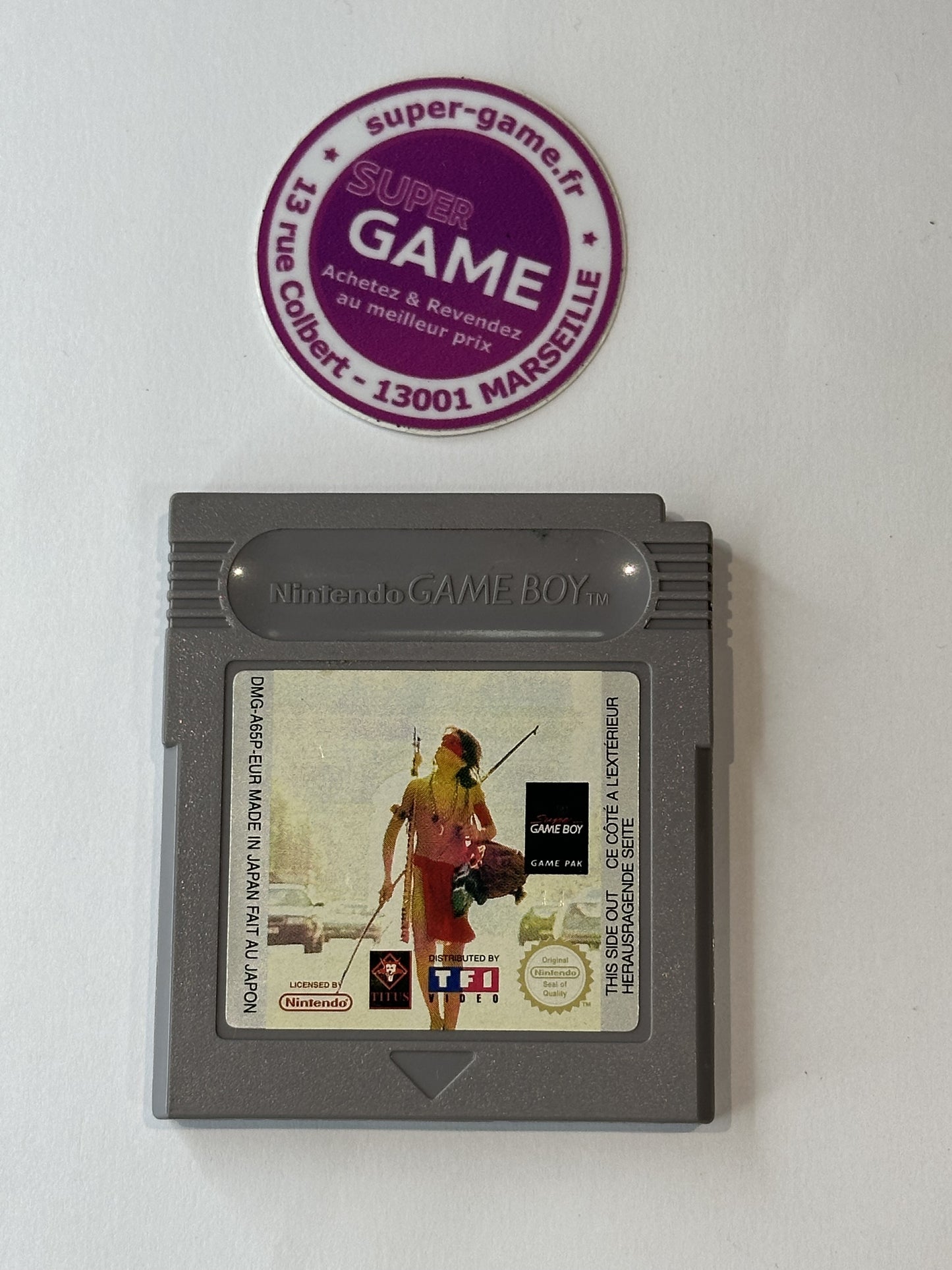 UN INDIEN DANS LA VILLE - sans boite - GAMEBOY