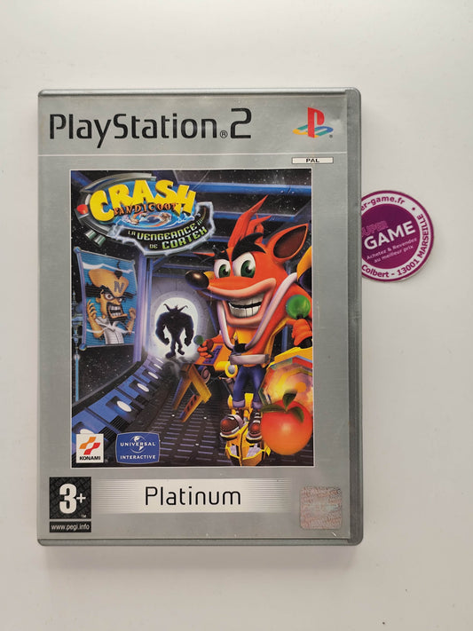 CRASH BANDICOOT LA VENGEANCE DE CORTEX PLATINUM - PS2