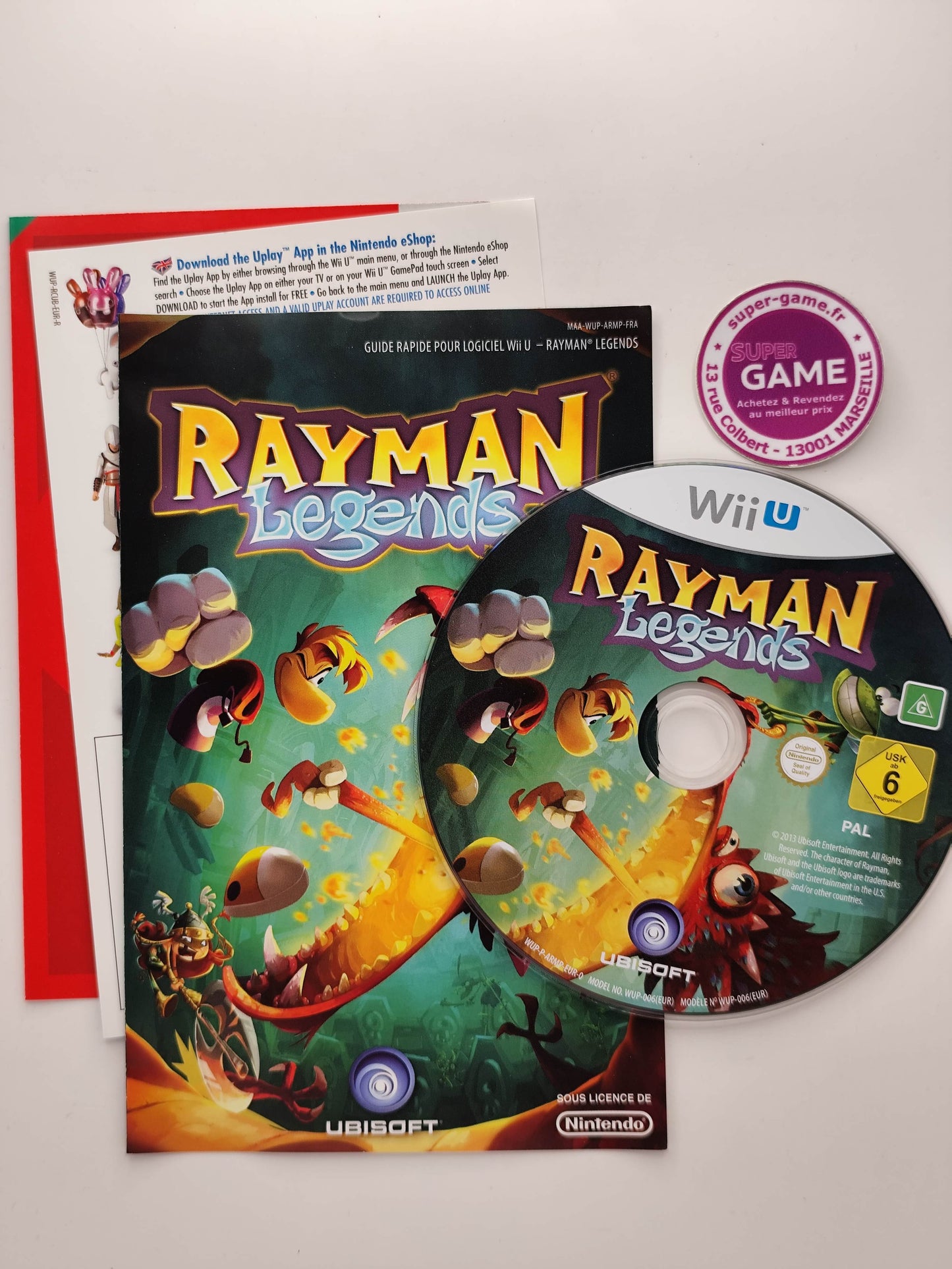 RAYMAN LEGENDS - Wii U