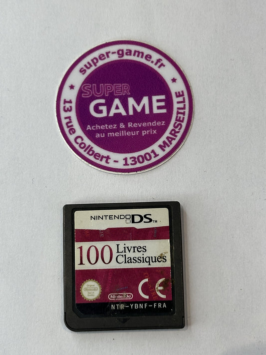 100 LIVRES CLASSIQUES - sans boite - DS