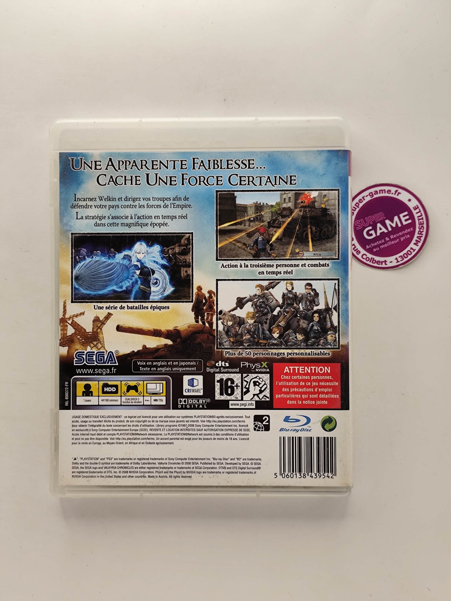 VALKYRIA CHRONICLES - PS3