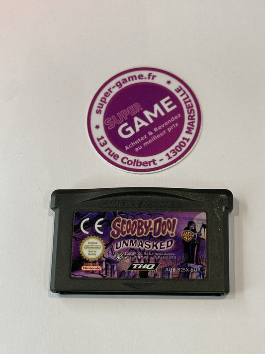 SCOOBY-DOO! UNMASKED - sans boite - GAMEBOY ADVANCE