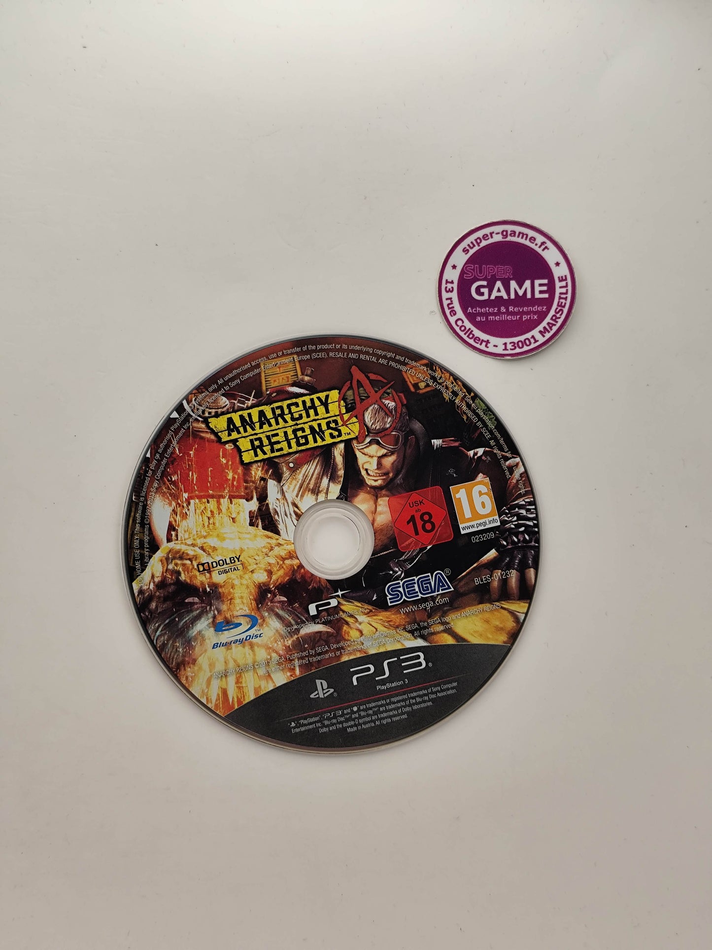 ANARCHY REIGNS - PS3