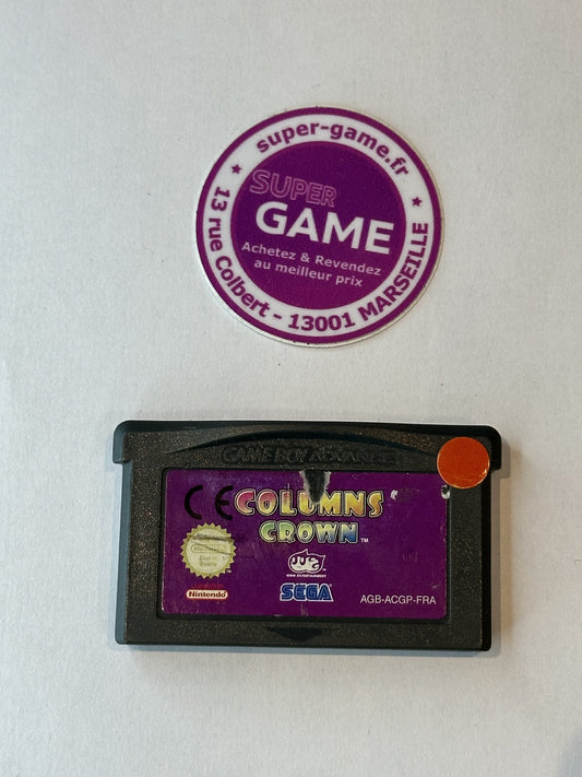 COLUMNS CROWN - sans boite - GAMEBOY ADVANCE