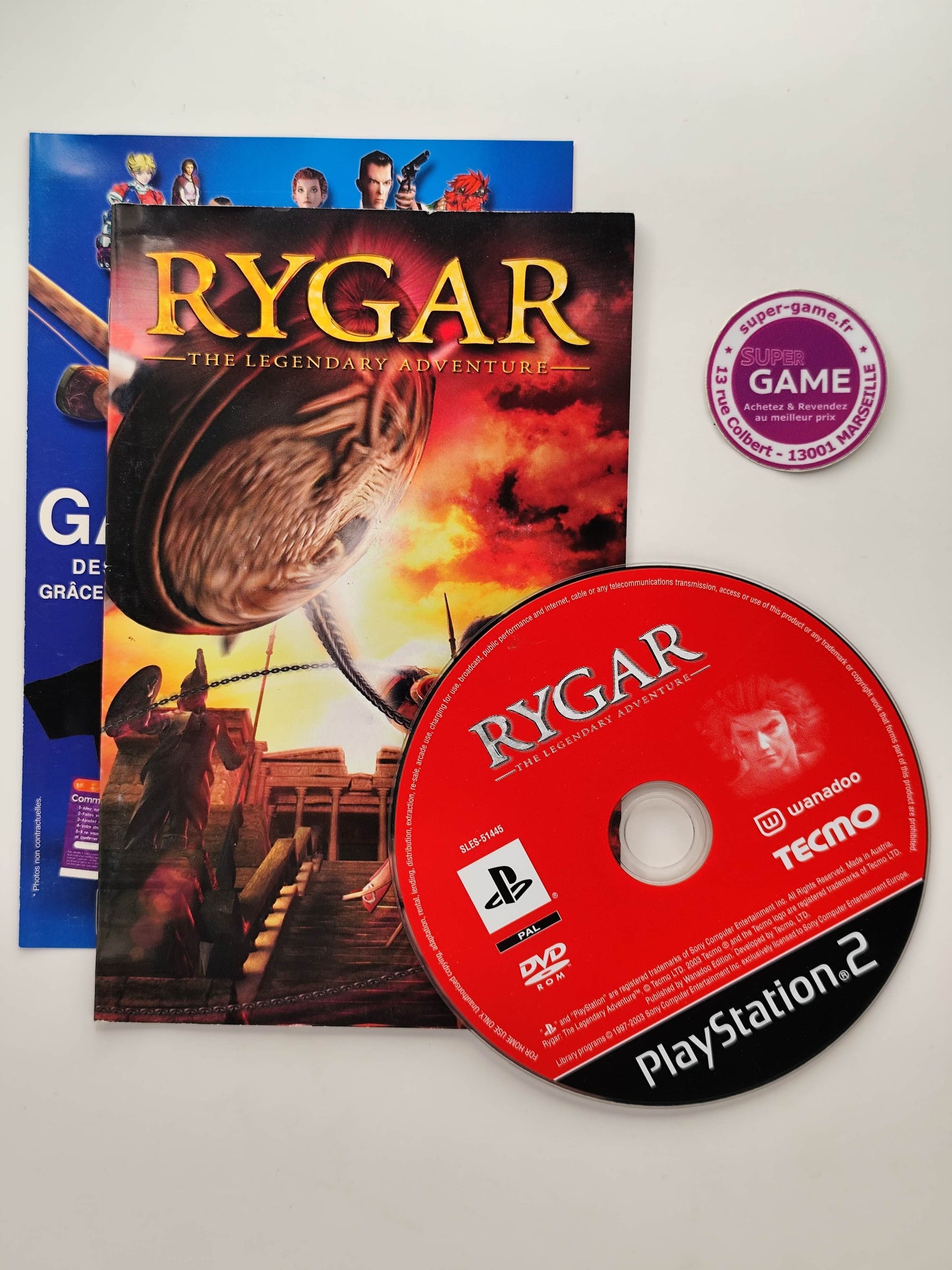 RYGAR THE LEGENDARY ADVENTURE - PS2
