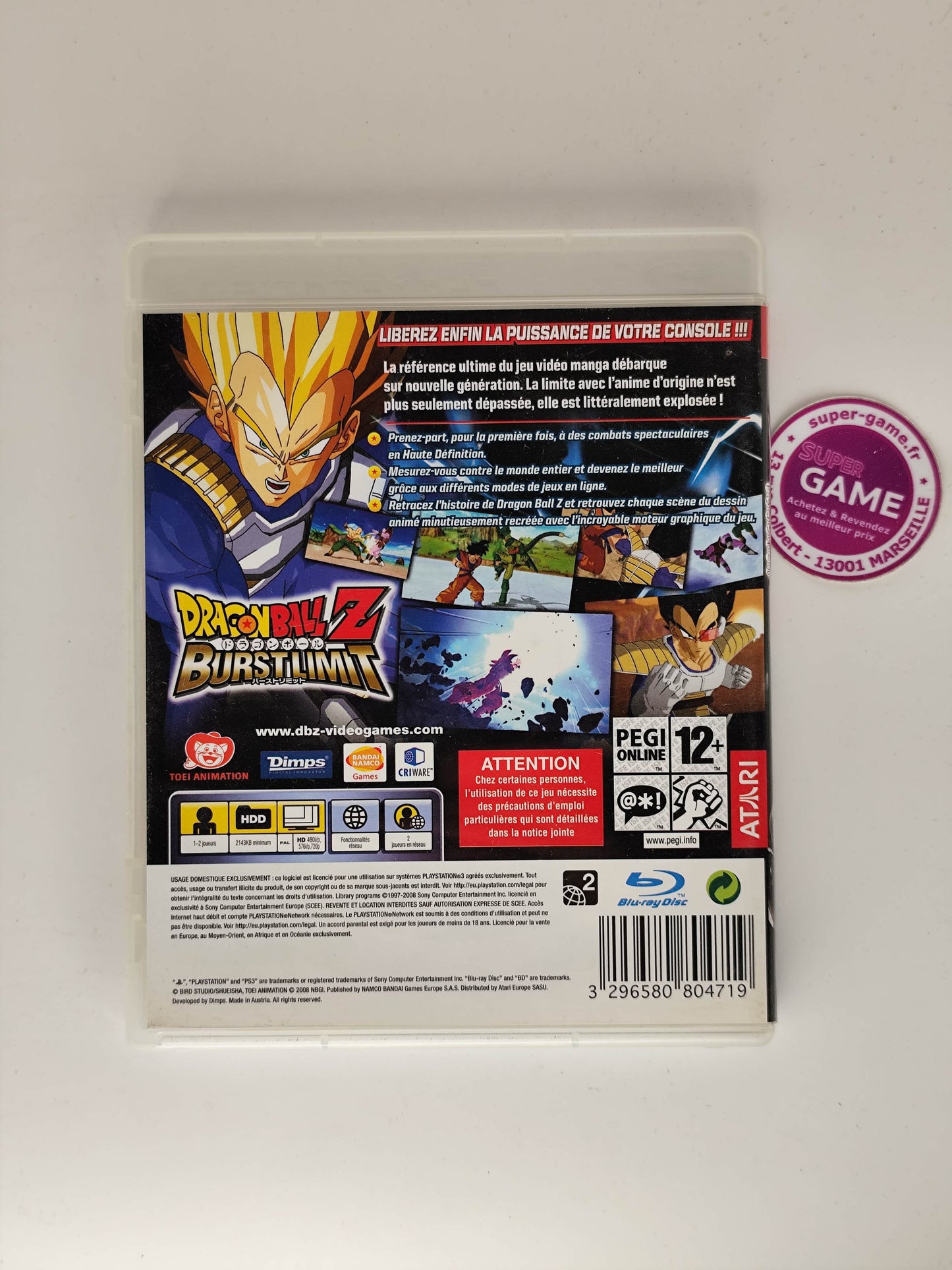 DRAGONBALL Z BURST LIMIT - PS3