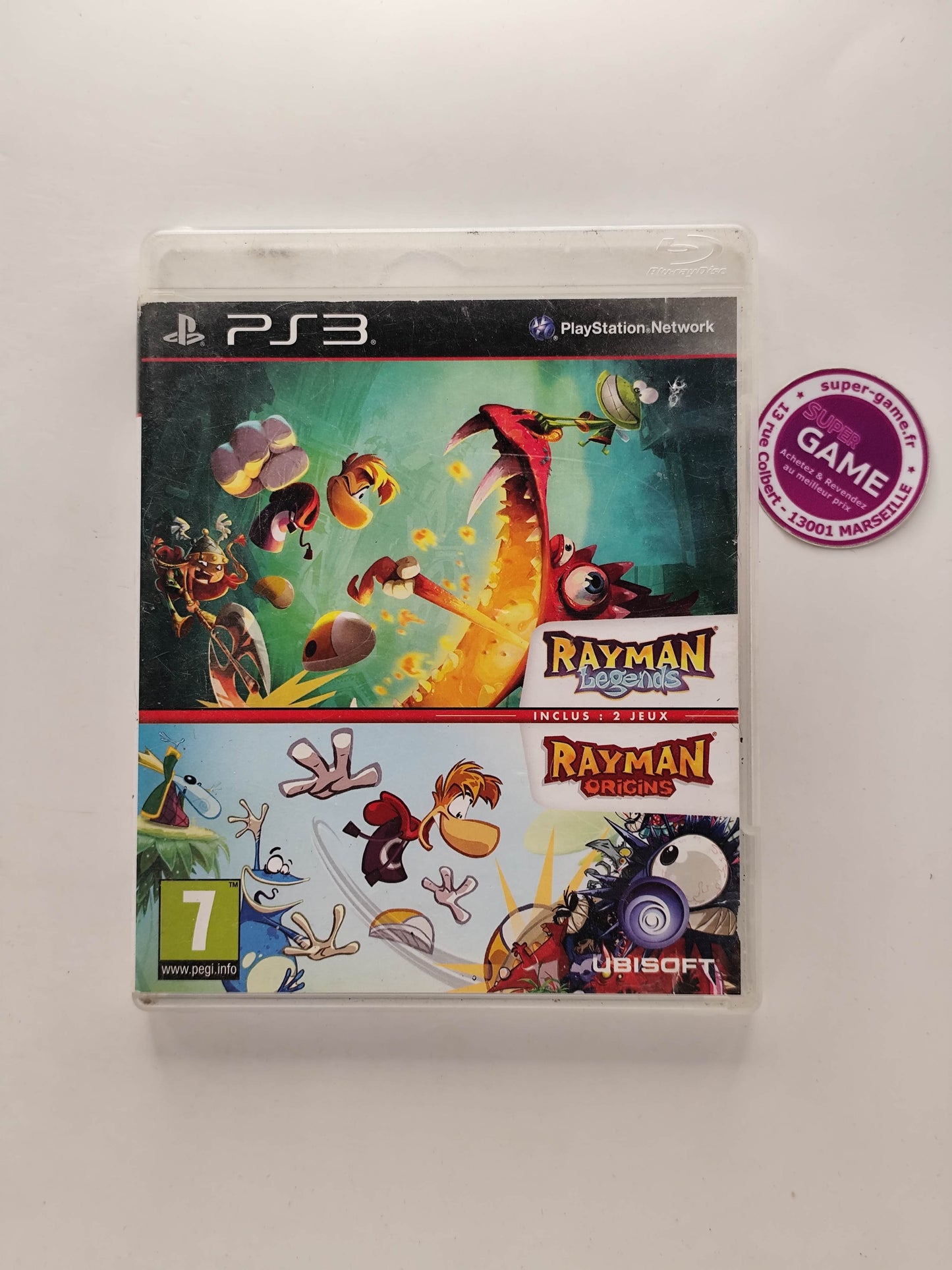 RAYMAN LEGENDS + RAYMAN ORIGINS - PS3