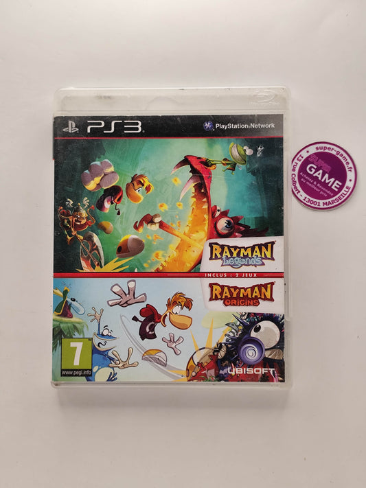 RAYMAN LEGENDS + RAYMAN ORIGINS - PS3