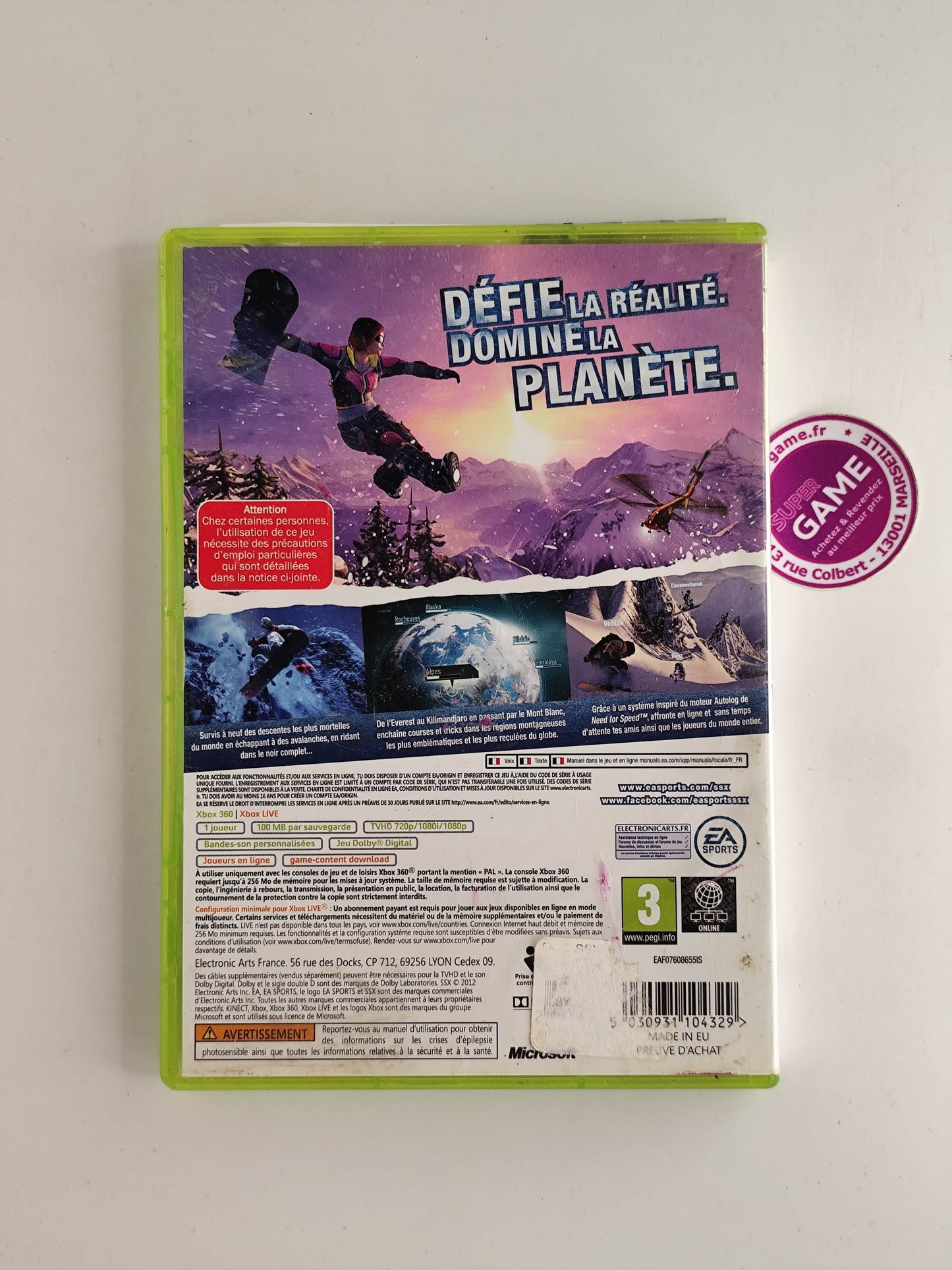 SSX - XBOX360