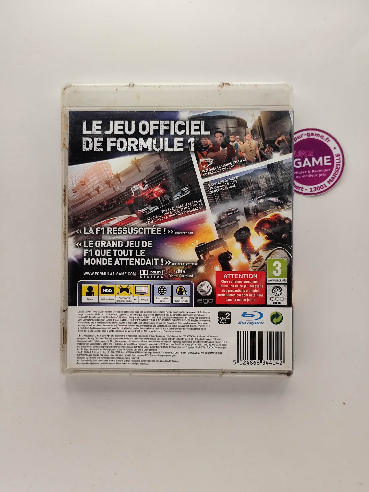 F1 2010 - PS3