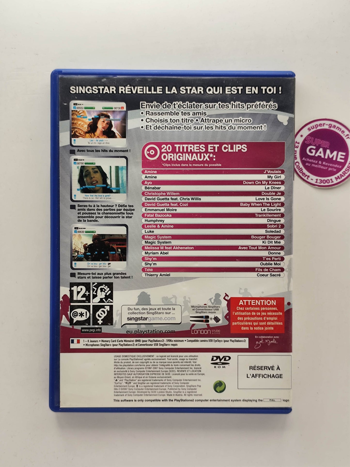 SINGSTAR POP HITS 2 - PS2