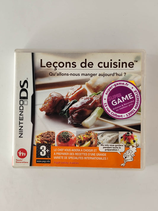 LECONS DE CUISINE - DS