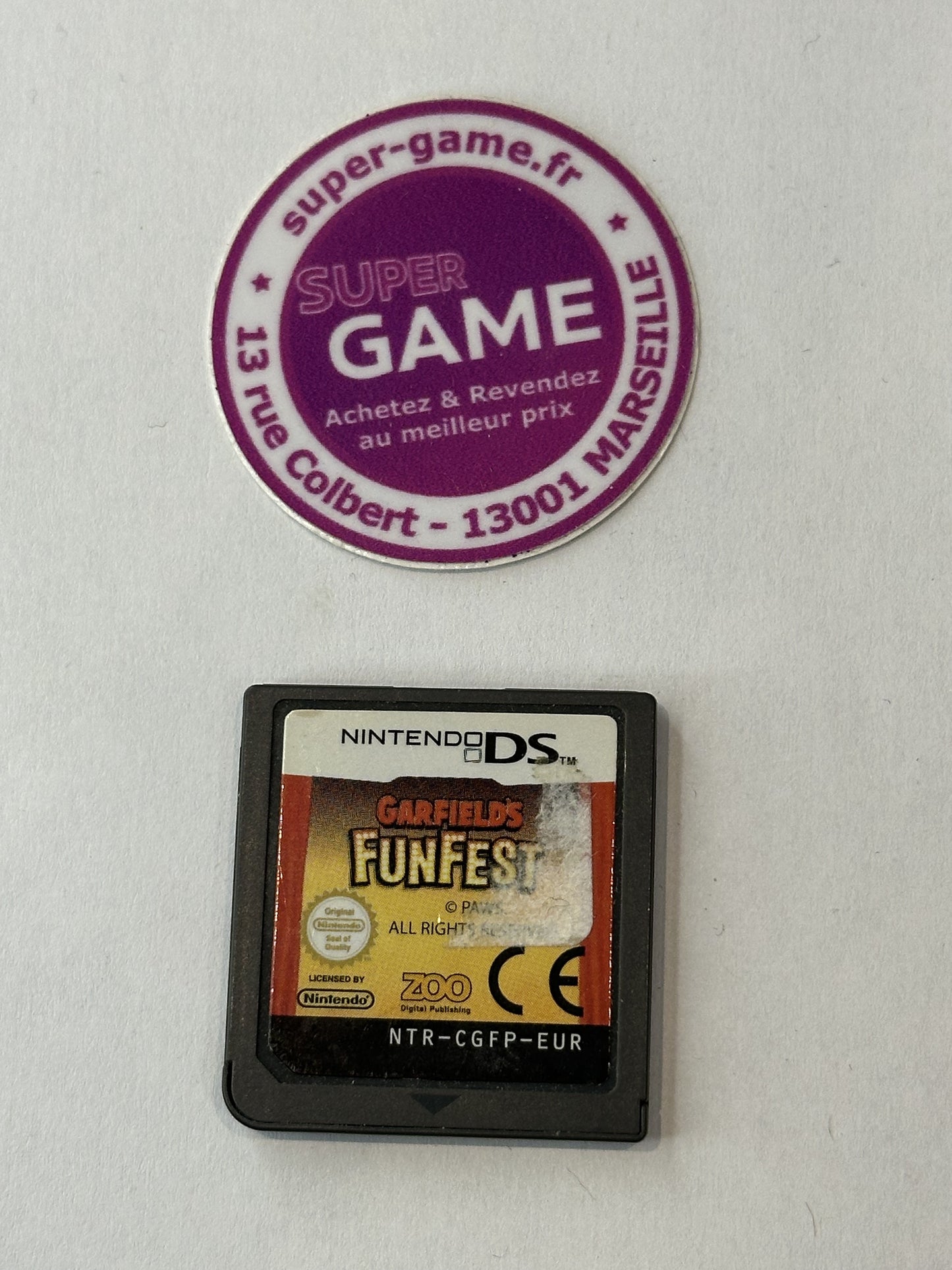 GARFIELD'S FUNFEST - sans boite - DS