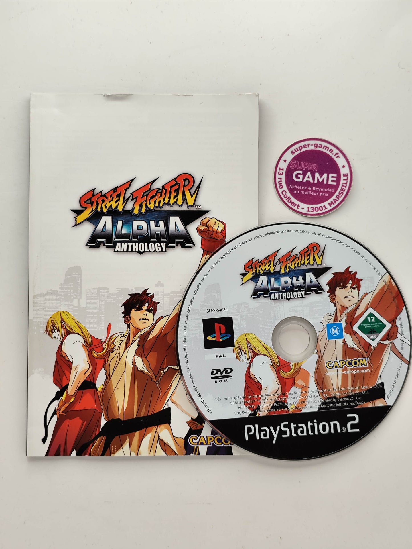 STREET FIGHTER ALPHA ANTHOLOGY - PS2