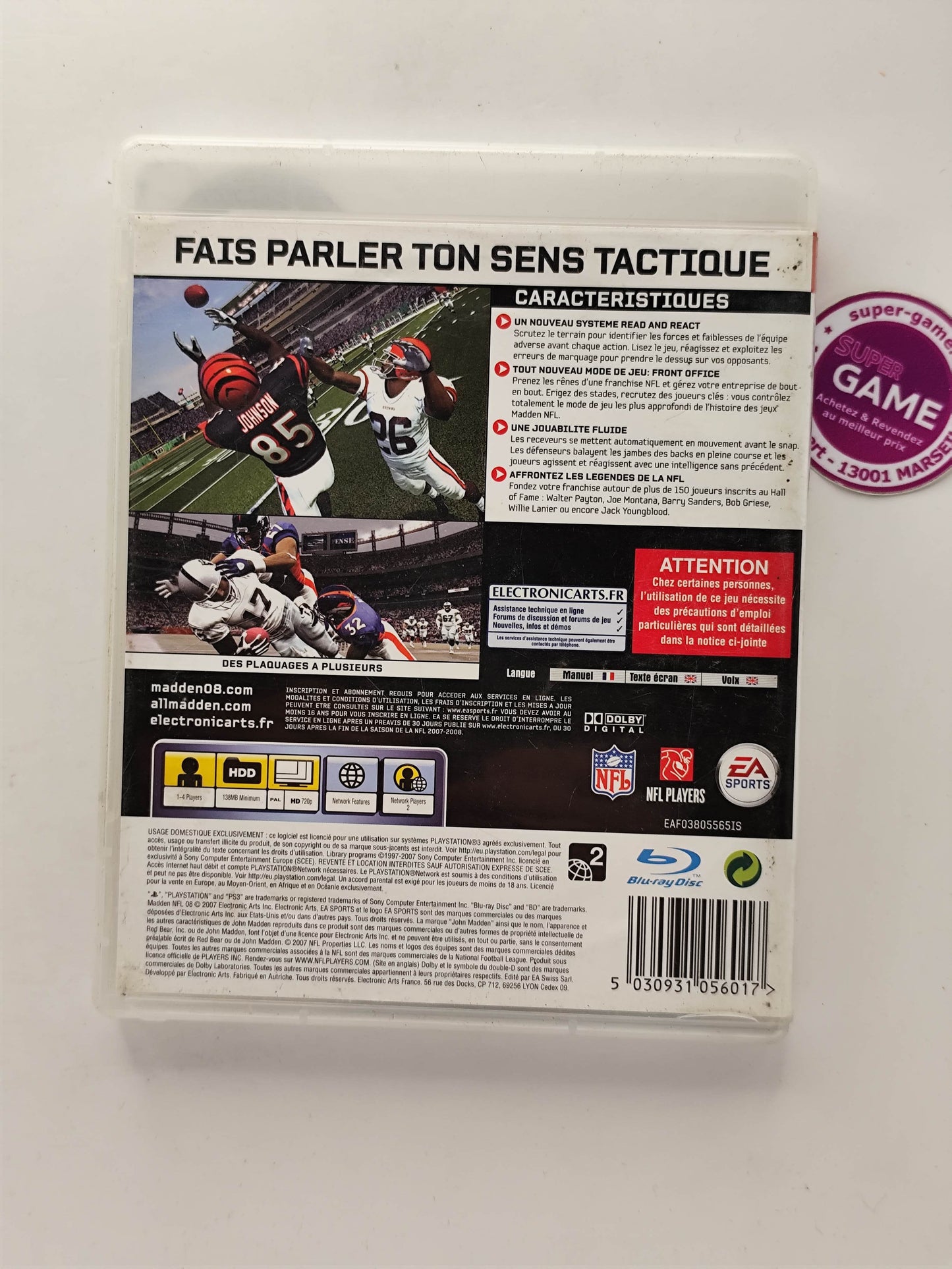 MADDEN NFL 08 - PS3