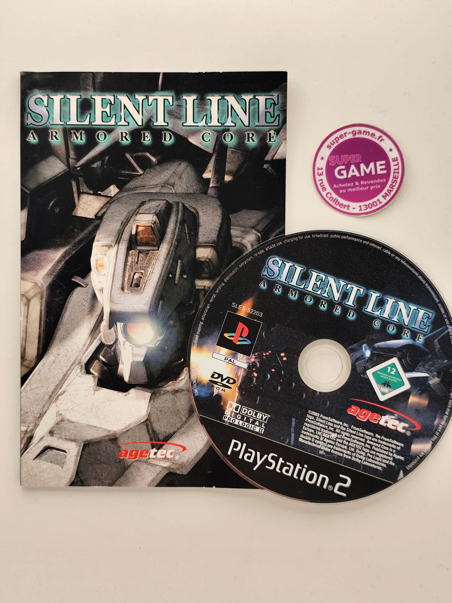 SILENT LINE ARMORED CORE - PS2