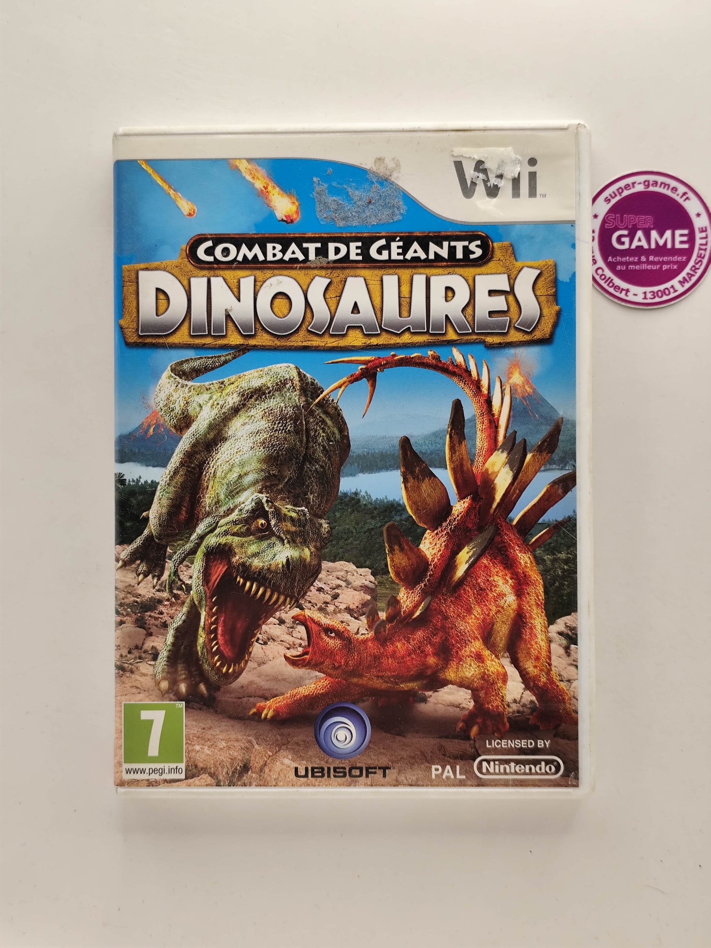 COMBAT DE GEANTS DINOSAURES - Wii
