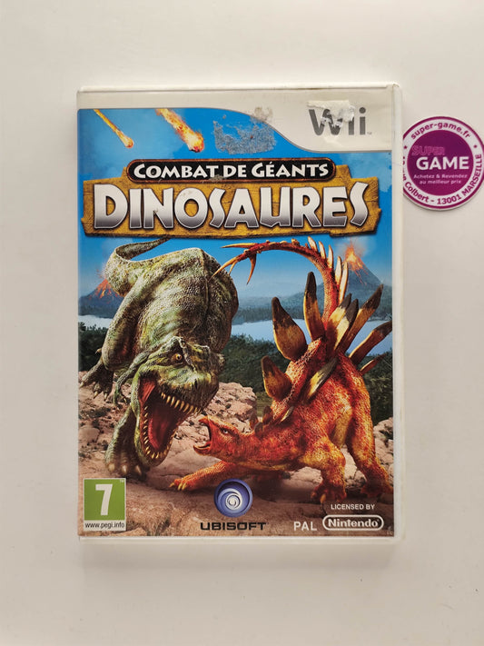 COMBAT DE GEANTS DINOSAURES - Wii