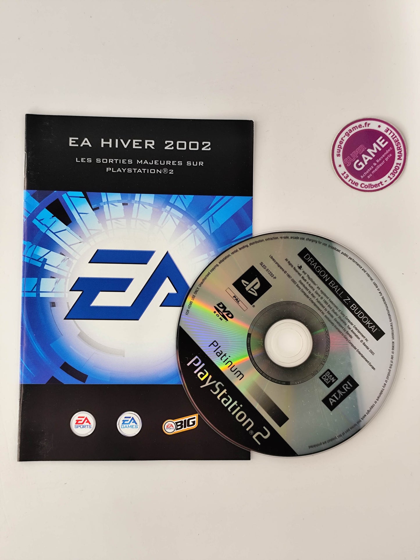 DRAGON BALL Z BUDOKAI PLATINUM - PS2