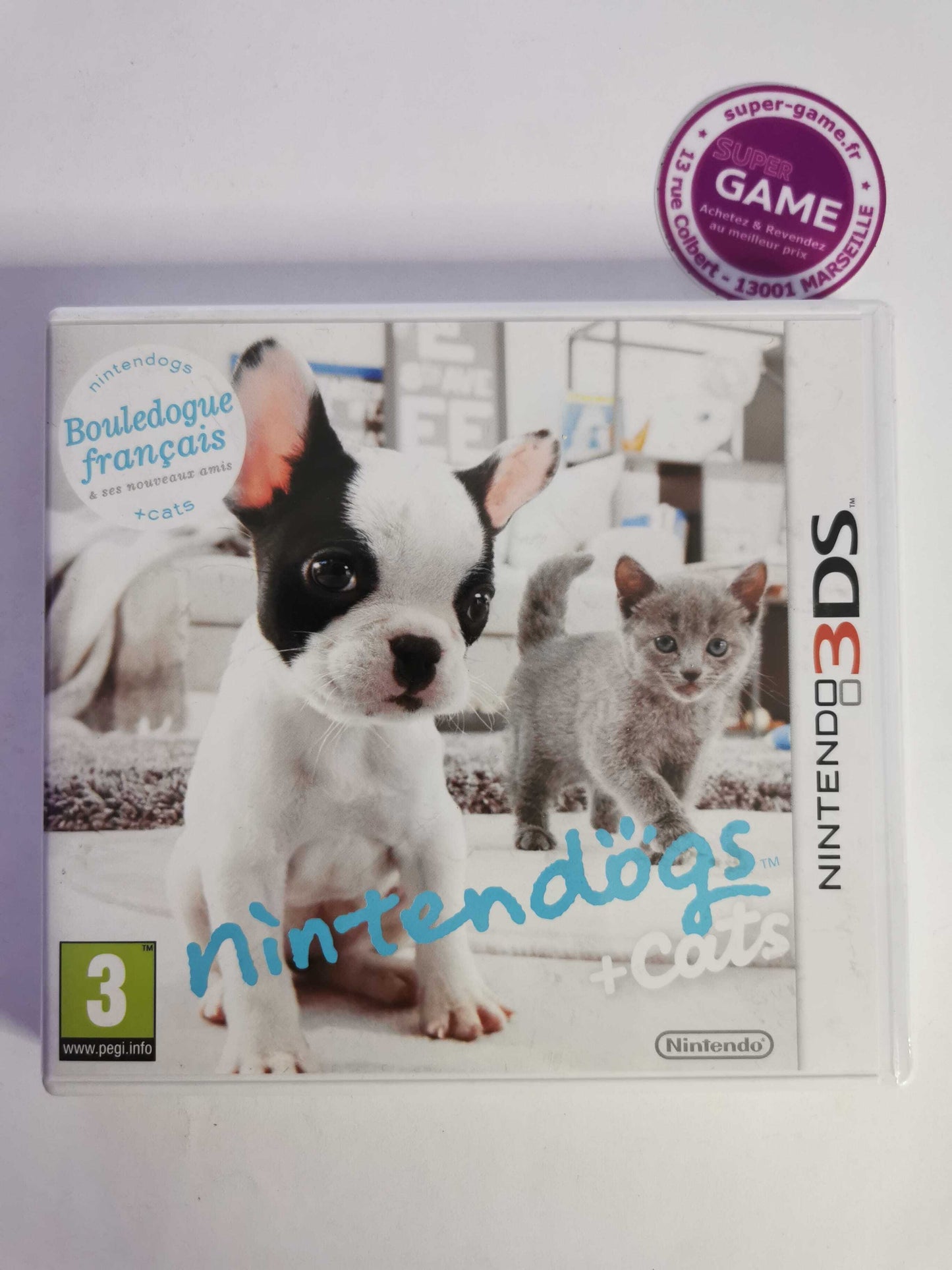 Nintendogs + Cats Bouledogue français