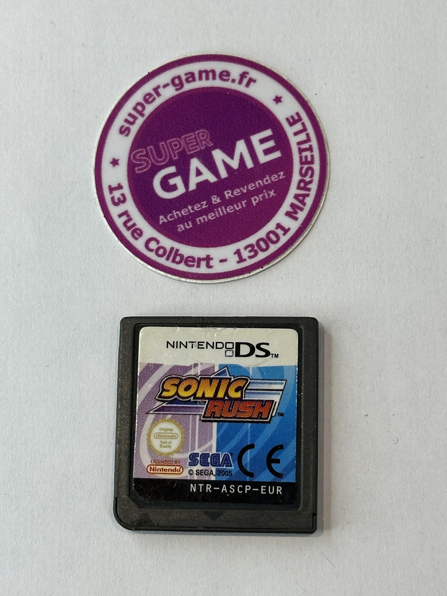 SONIC RUSH - sans boite - DS