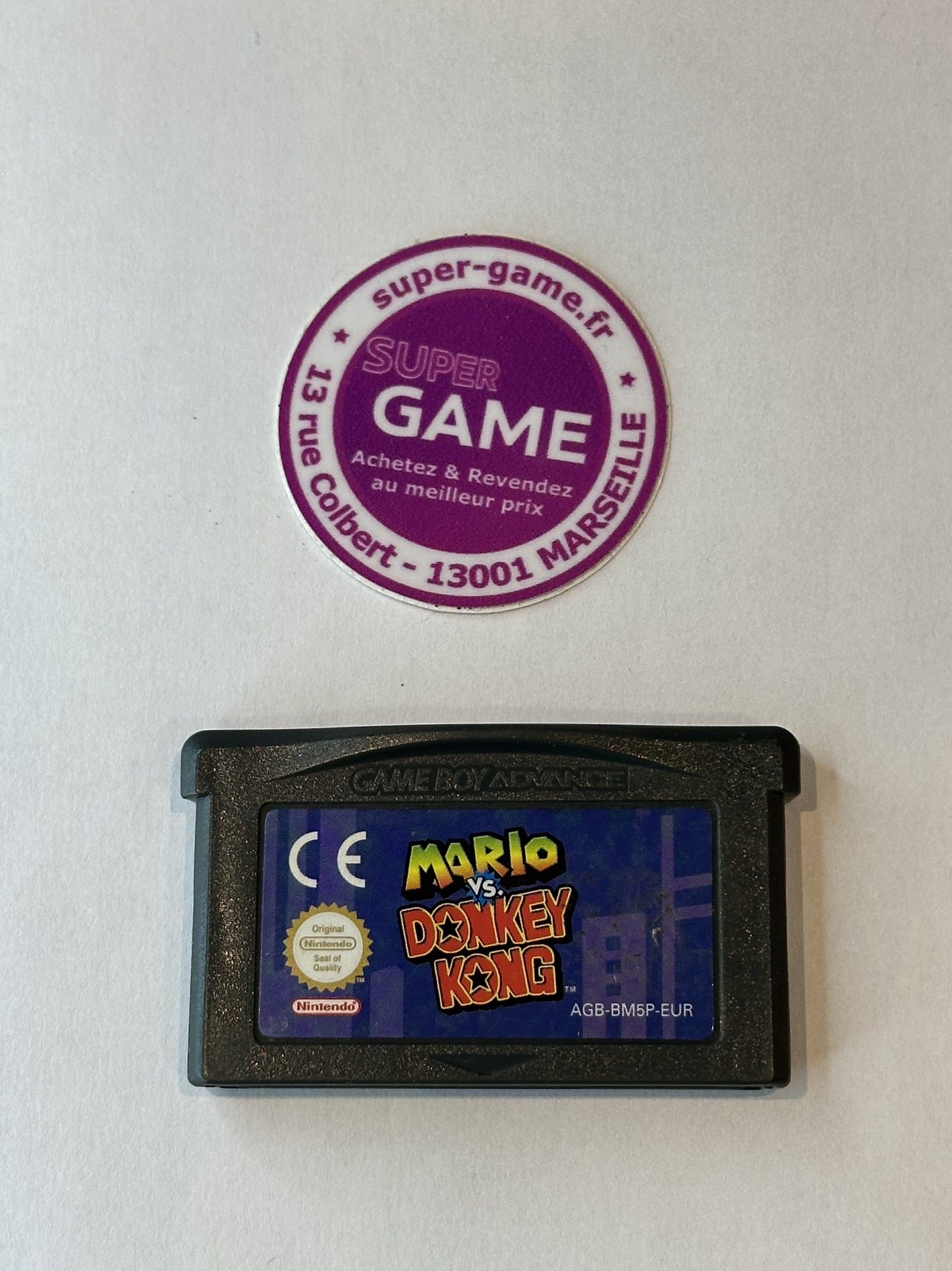 MARIO VS. DONKEY KONG - sans boite - GAMEBOY ADVANCE