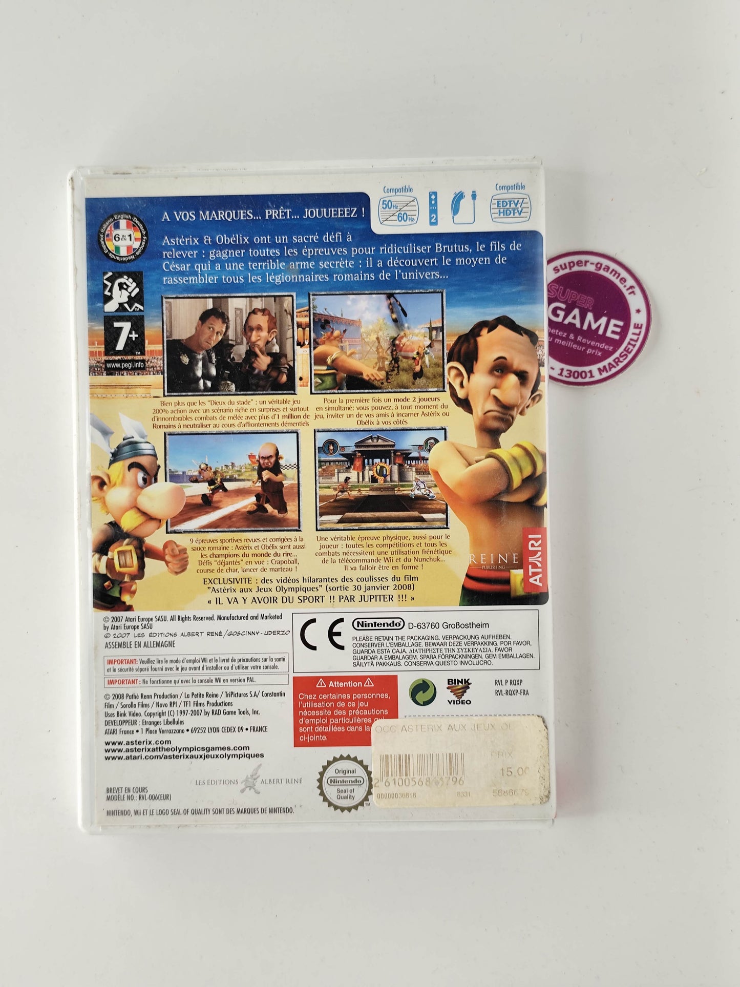 ASTERIX AUX JEUX OLYMPIQUES - Wii