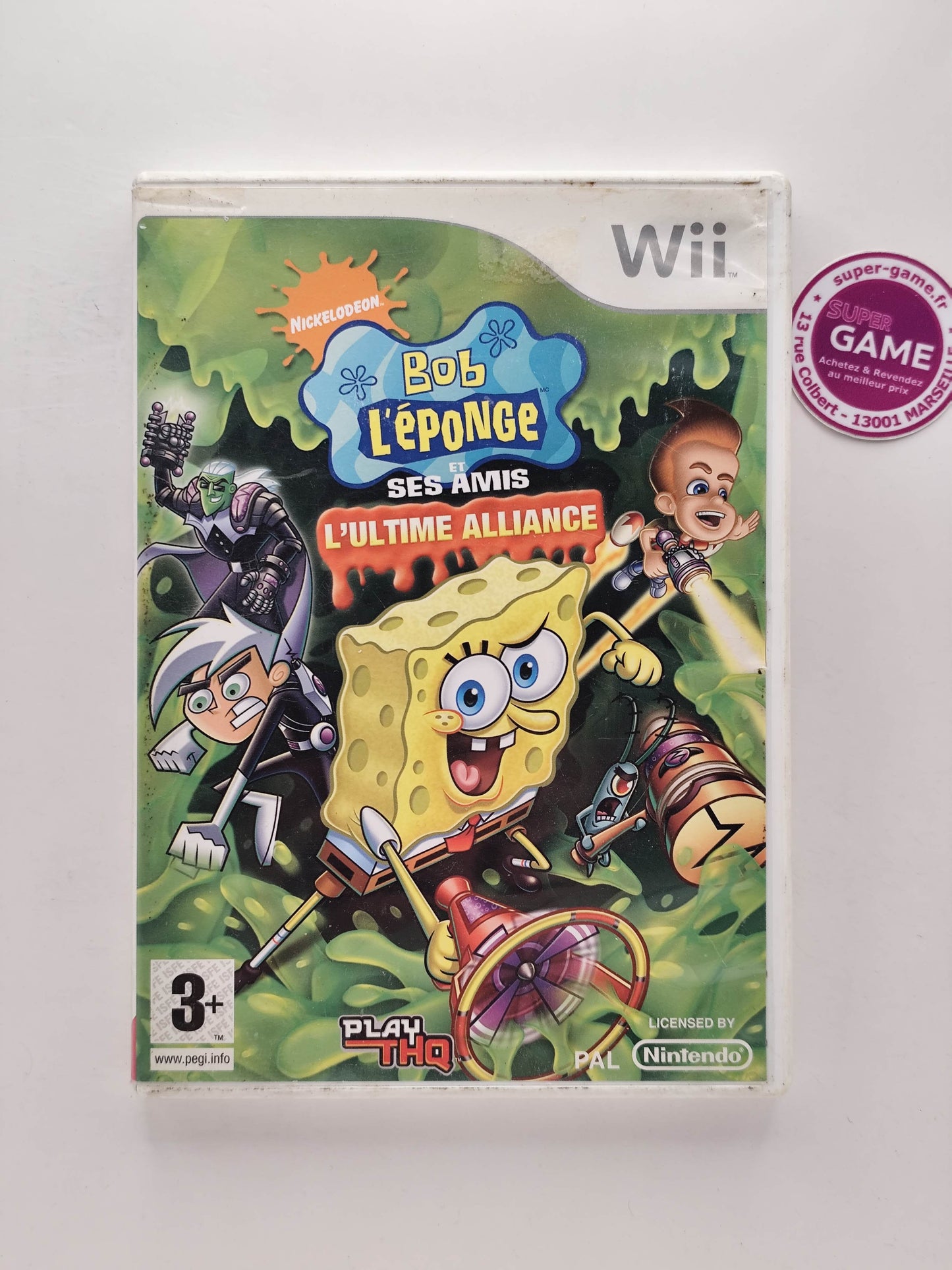 BOB L'EPONGE ET SES AMIS ULTIME ALLIANCE - Wii