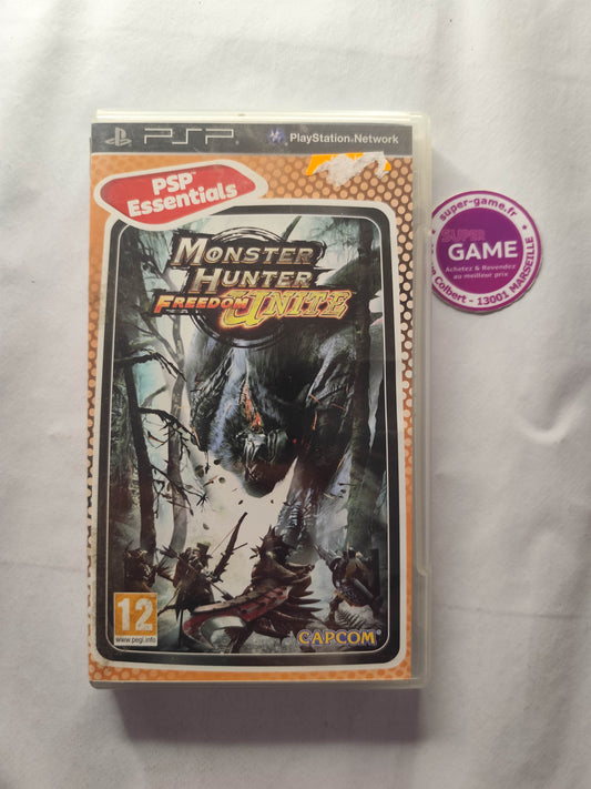 MONSTER HUNTER FREEDOM UNITE - Essentials - PSP