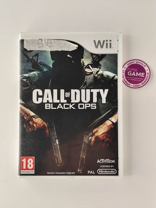 CALL OF DUTY BLACK OPS - Wii
