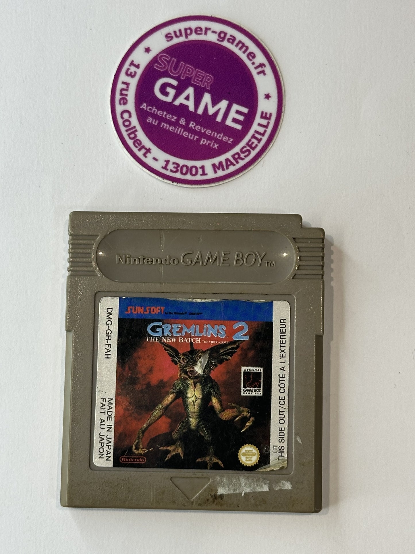 GREMLINS 2 THE NEW BATCH THE VIDEO GAME - sans boite - GAMEBOY
