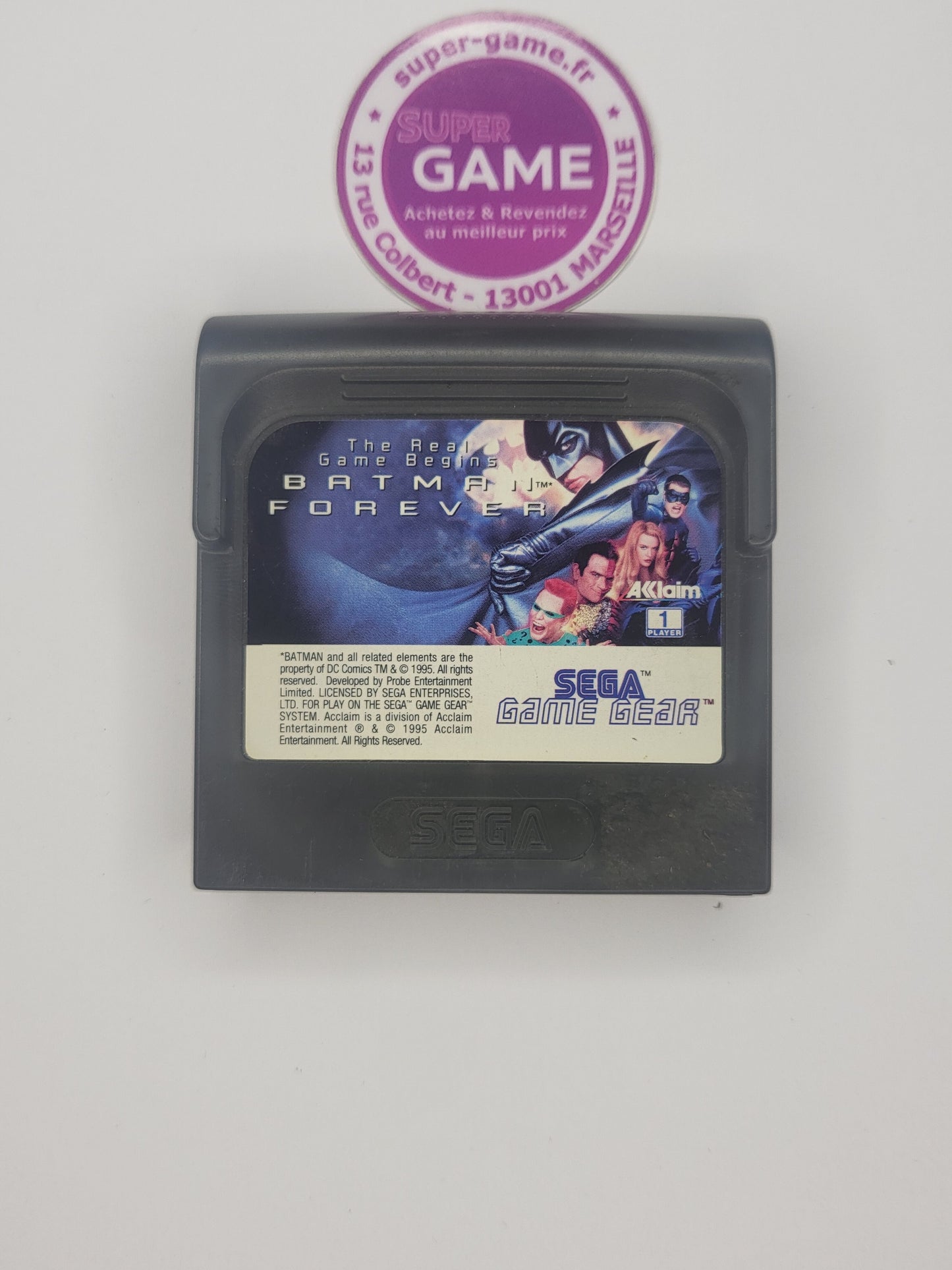 BATMAN FOREVER - sans boite - GAMEGEAR