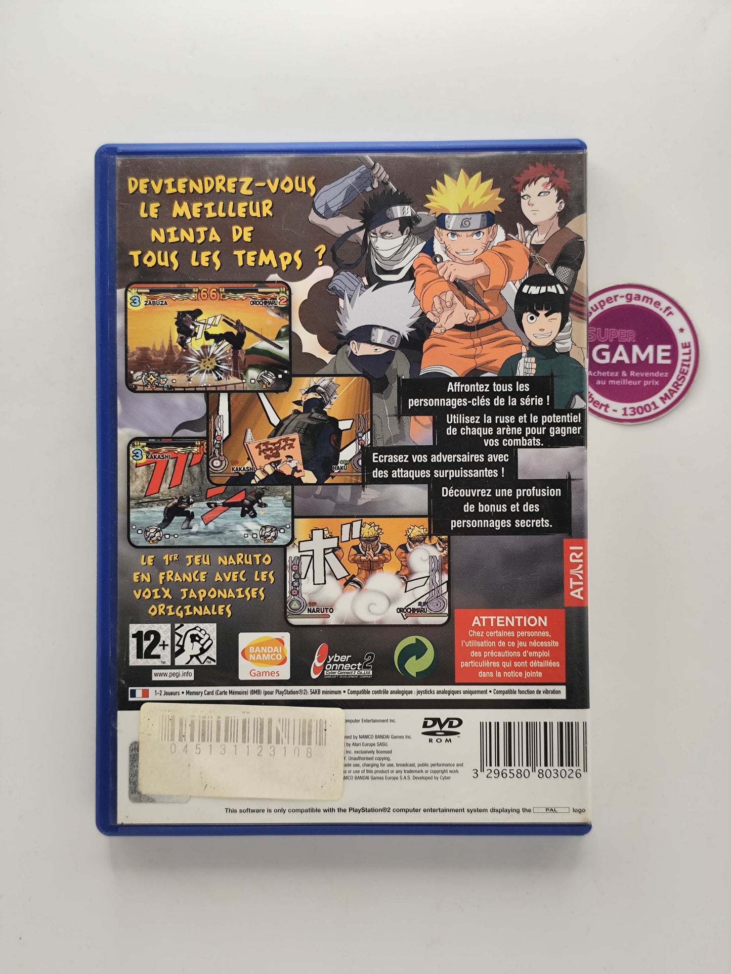 NARUTO ULTIMATE NINJA - PS2