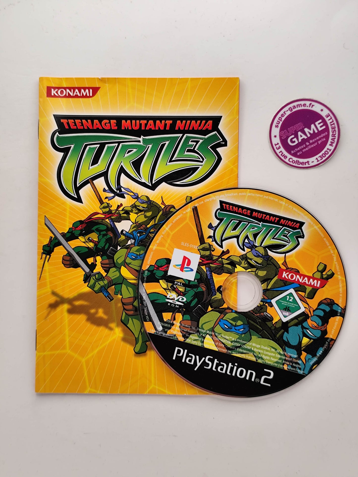 TEENAGE MUTANT NINJA TURTLES - PS2