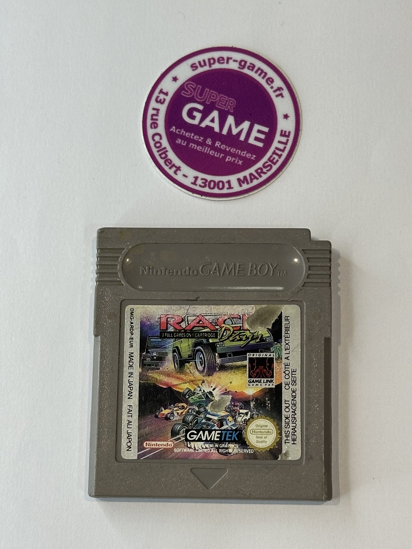 RACE DAYS - sans boite - GAMEBOY