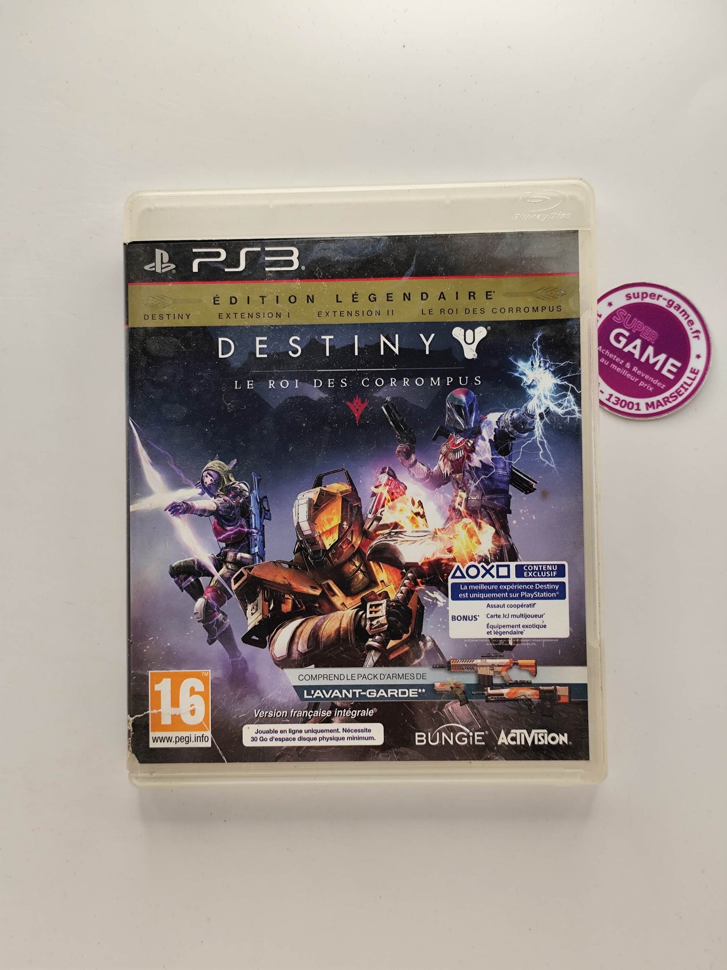 DESTINY LE ROI DES CORROMPUS EDITION LEGENDAIRE - PS3