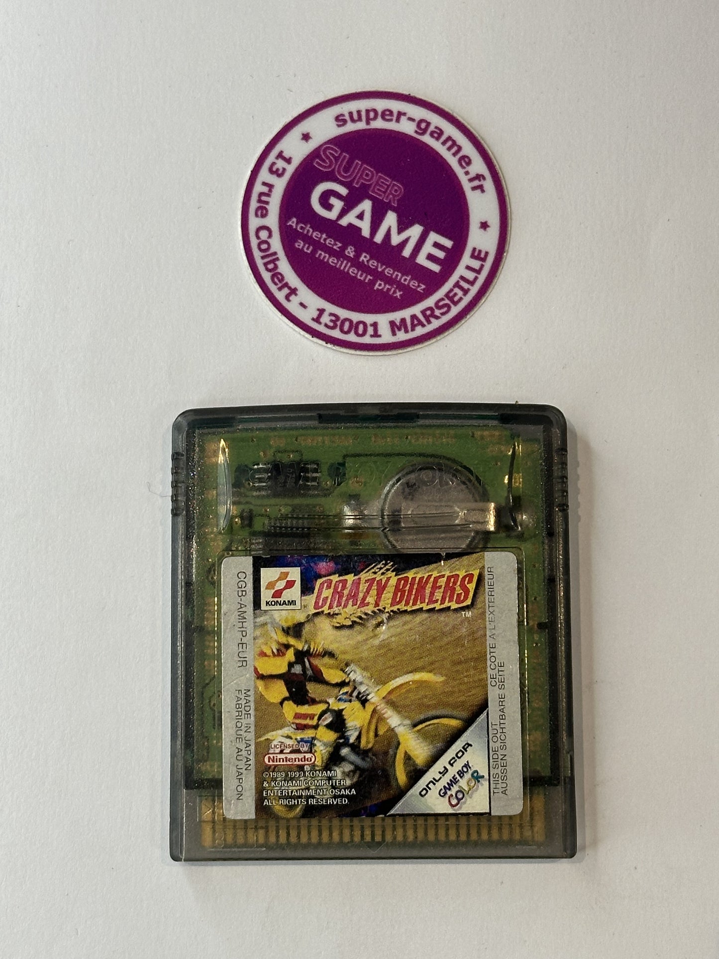 CRAZY BIKERS - sans boite - GAMEBOY COLOR