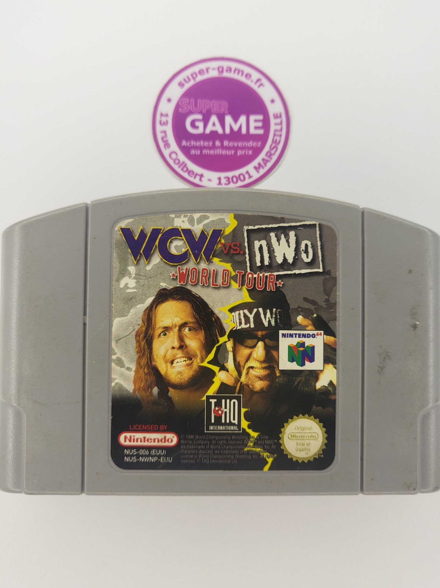 WCW VS. NWO WORLD TOUR - sans boite - NINTENDO64