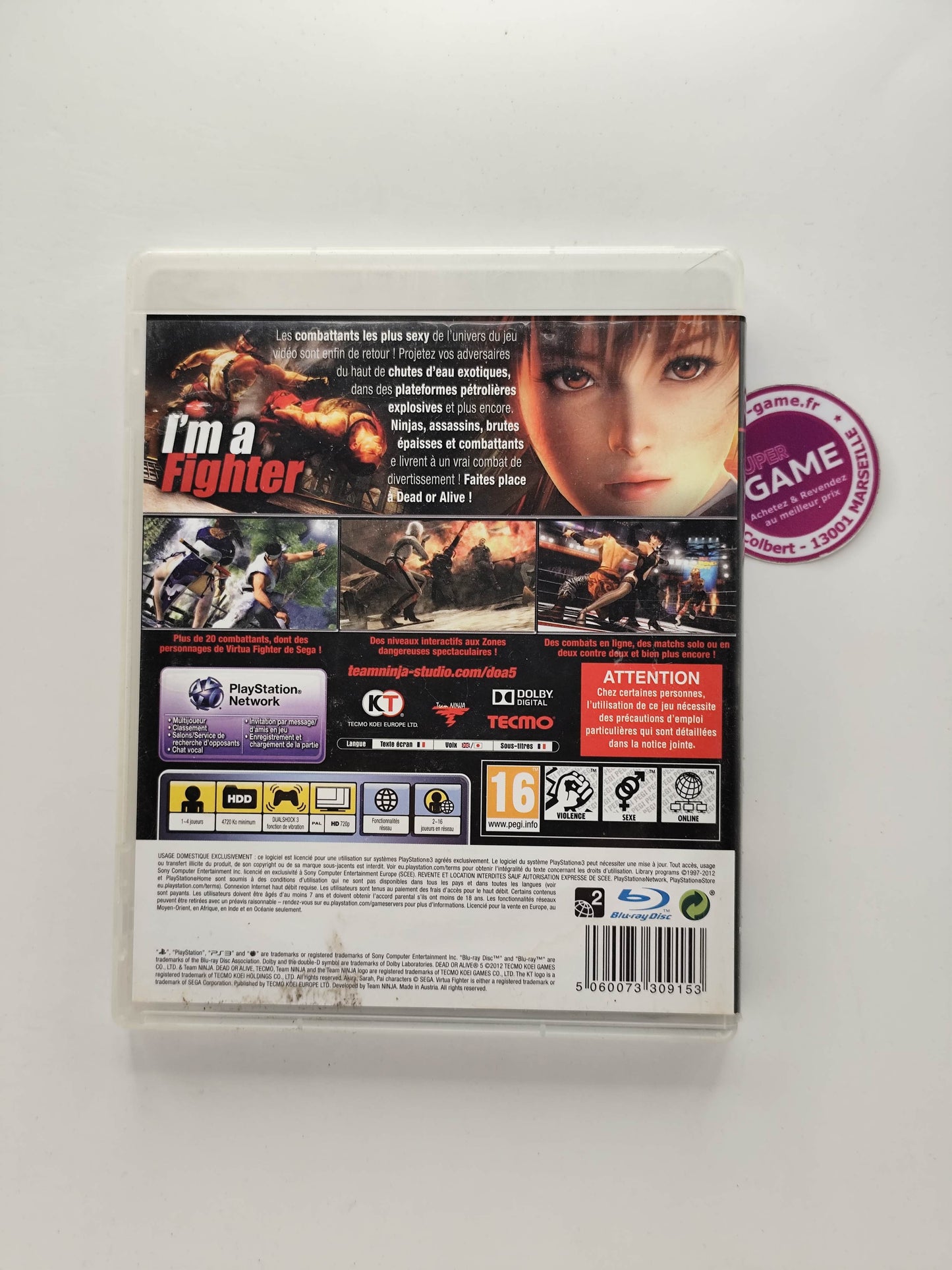DEAD OR ALIVE 5 - PS3