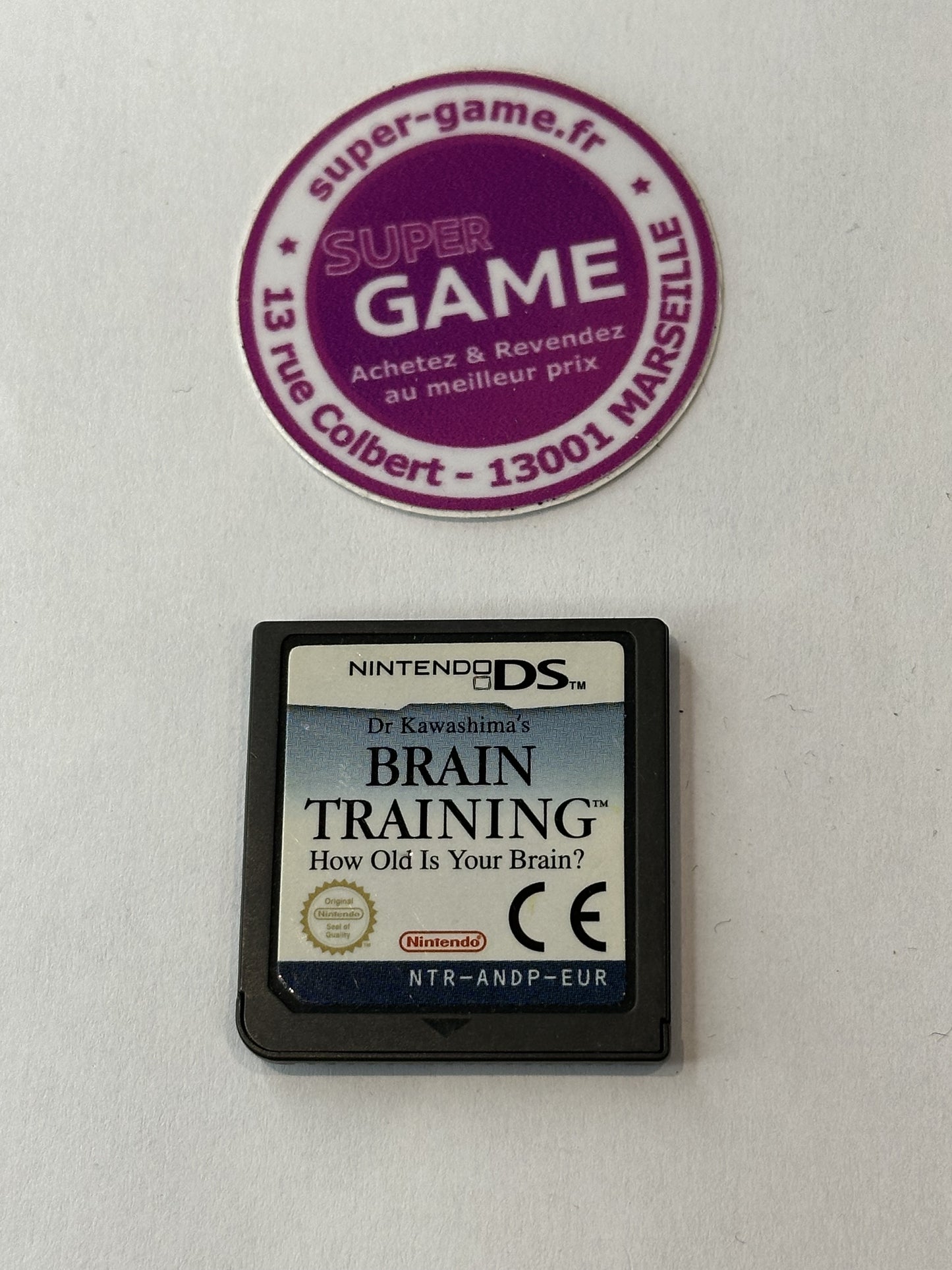 DR KAWASHIMA'S BRAIN TRAINING HOW OLD IS YOUR BRAIN? - sans boite - DS