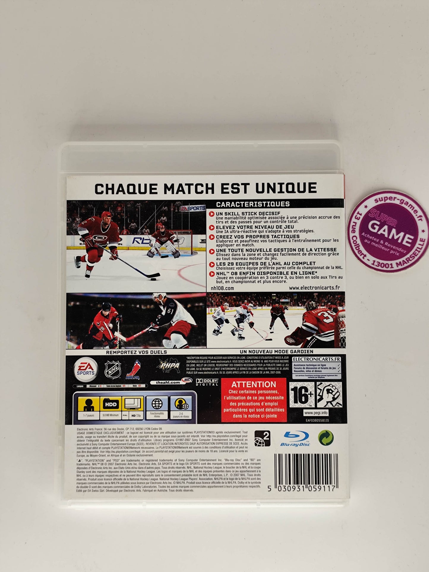NHL 08 - PS3
